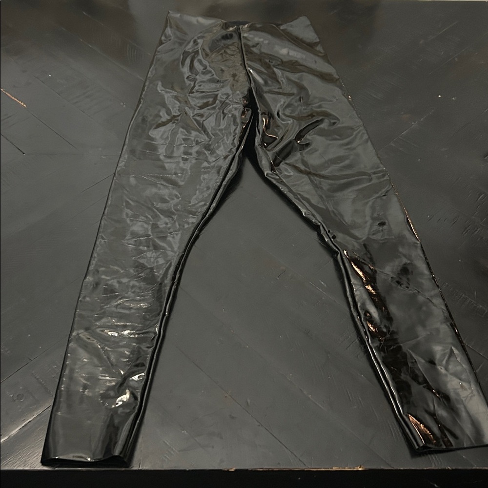 Commando Glossy Black Leggings